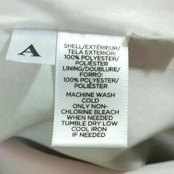 Ann Taylor LOFT shift dress sz 2 white windowpane - Picture 8 of 8